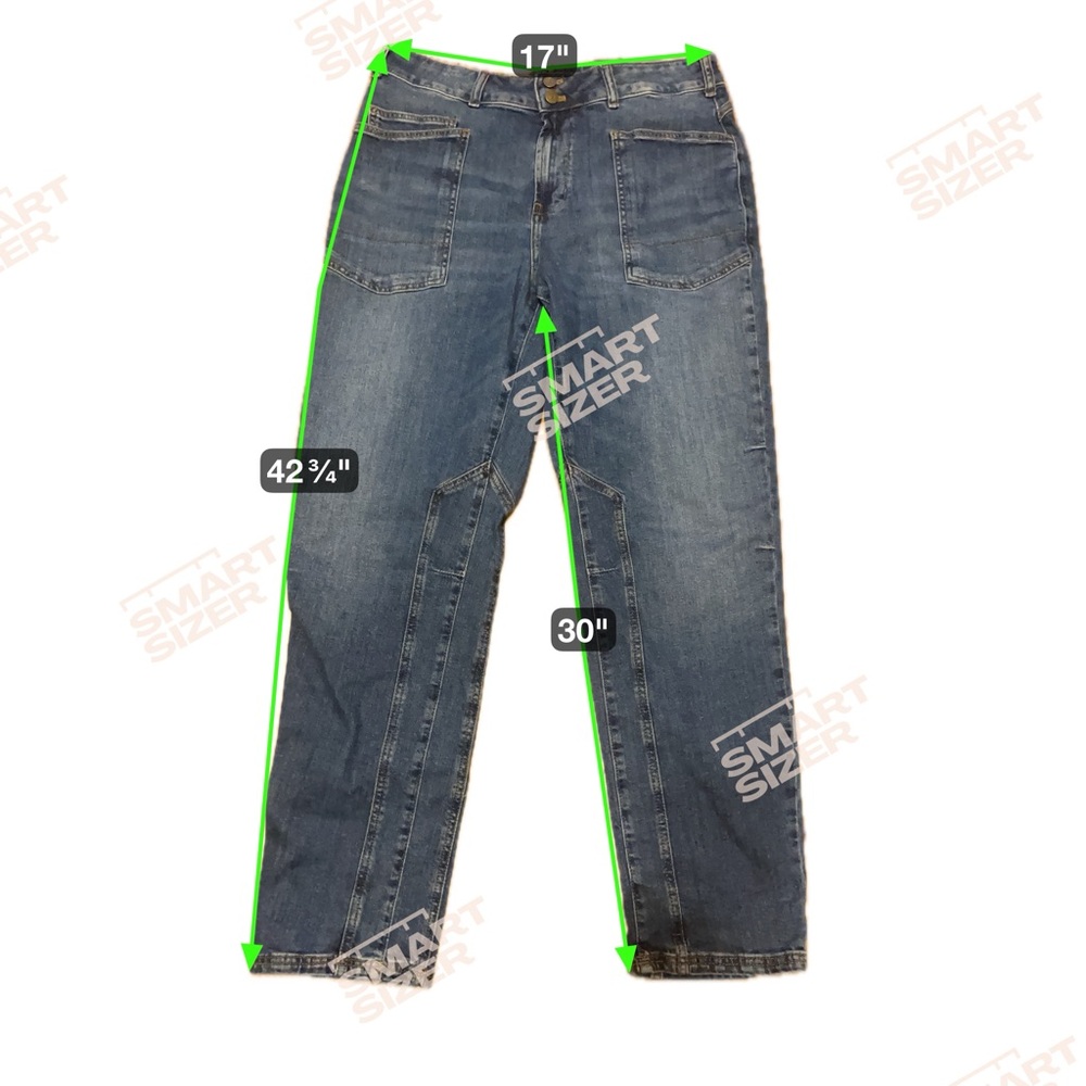 Pilcro 31T Carpenter-Style Straight Jeans - Picture 9 of 9